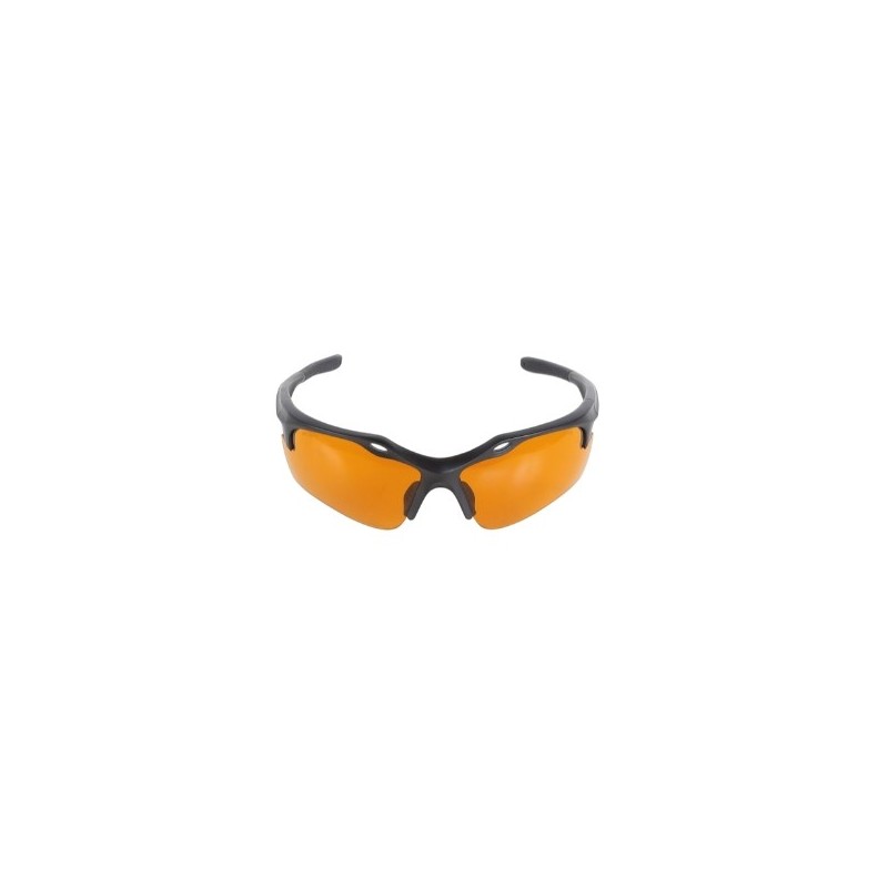 7076BU Gafas de protección con lentes de policarbonato naranja