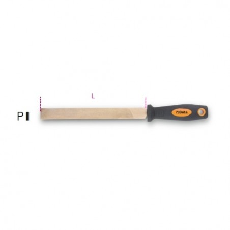 1719BA12/P Lima plana de 12,, antichispa