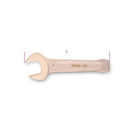 58BA 90 Llave fija de una boca fija abierta, antichispa