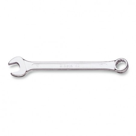 42AS 1/4 Llave combinada con una boca fija y otra de estrella en ángulo, cromada