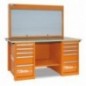 C57S/B-O Banco de trabajo MasterCargo, naranja