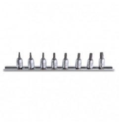 900TX/SB8 Juego de 8 vasos de 1/4, con punta Torx&reg,, en soporte