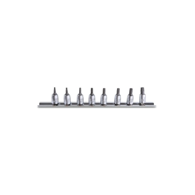 900TX/SB8 Juego de 8 vasos de 1/4, con punta Torx&reg,, en soporte
