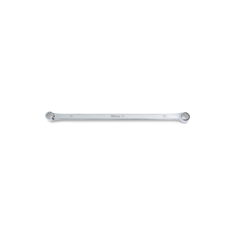 88 17X19 Llave de estrella plana de dos bocas, modelo extralargo