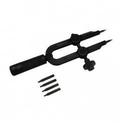 1558/C4 Herramienta para anillos seeger internos y externos con accionamiento de tornillo
