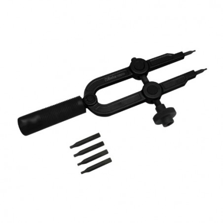 1558/C4 Herramienta para anillos seeger internos y externos con accionamiento de tornillo