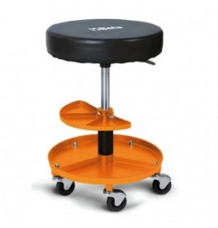 2250-O Asiento giratorio con bandeja, naranja