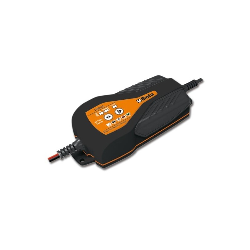 1498/2A Cargador electrónico para baterías de motos de 12 V