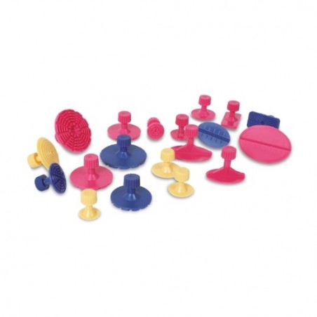 1366/KF Kit de 19 ventosas de plástico para 1366A