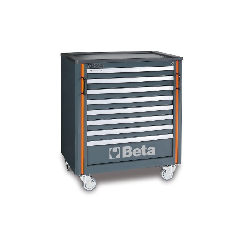 C55C8 Cajonera móvil con 8 cajones para mobiliario para taller RSC55