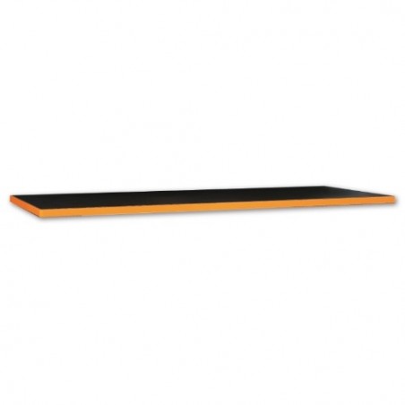 C55BO PT/2 Encimera de 2 metros para banco de trabajo para mobiliario para taller RSC55, naranja