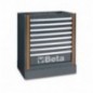 C55M8 Cajonera fija con 8 cajones para mobiliario para taller RSC55