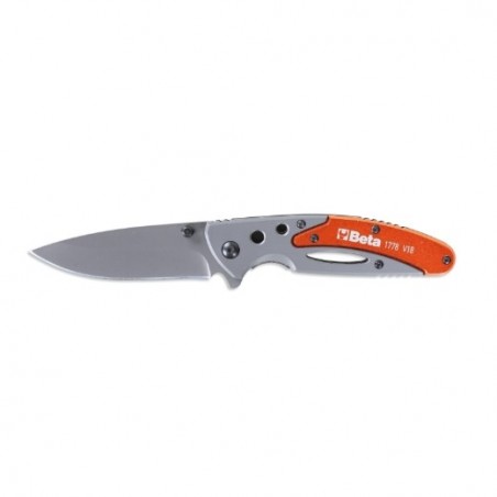 1778V18 Navaja con mango de aluminio, en funda