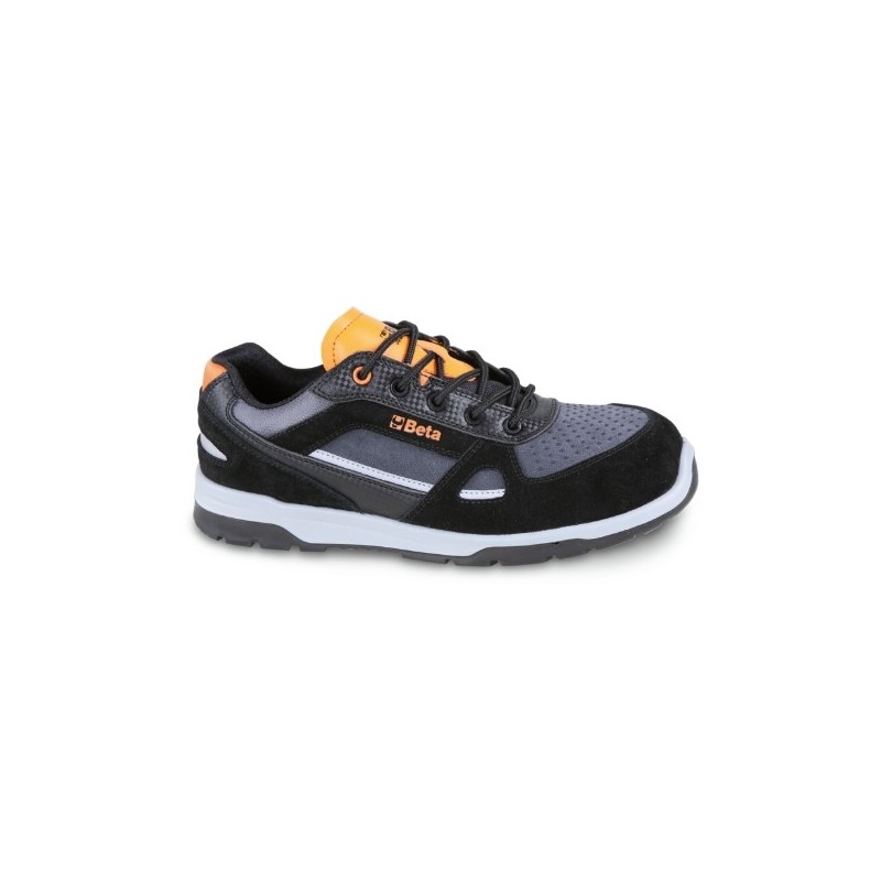 7315AN 44 Zapatos de ante y microfibra hidrorrepelente con inserciones de carbono
