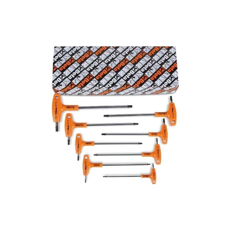 97TTX/S8 Juego de 8 llaves Torx&reg, con mango en T