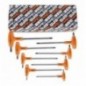 97TTX/S8 Juego de 8 llaves Torx&reg, con mango en T