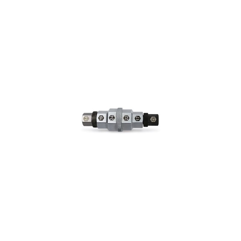 3075/CM Llave macho hexagonal múltiple para pivotes de rueda