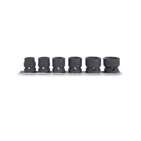720S/SB6 Juego de 6 vasos de impacto de 1/2, hexagonales compactos, en soporte