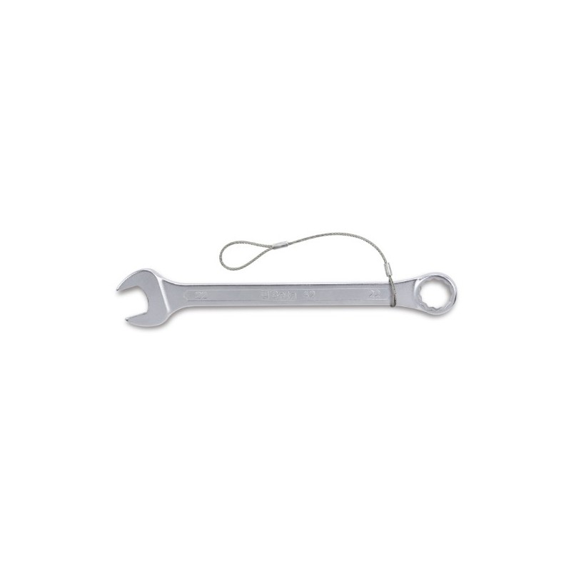42HS/AS 15/16 Llave combinada con una boca fija y otra de estrella en ángulo, cromada, anticaída