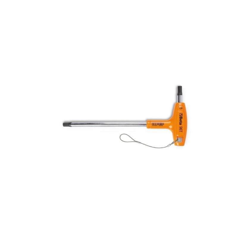 96THS 5 Llave Allen acodada, con mango, anticaída