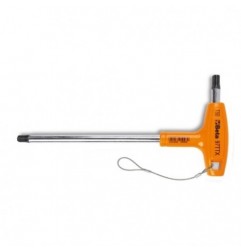 97TTX-HS 10 Llave macho acodada para tornillos Torx&reg,, con mango, anticaída