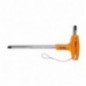 97TTX-HS 40 Llave macho acodada para tornillos Torx&reg,, con mango, anticaída