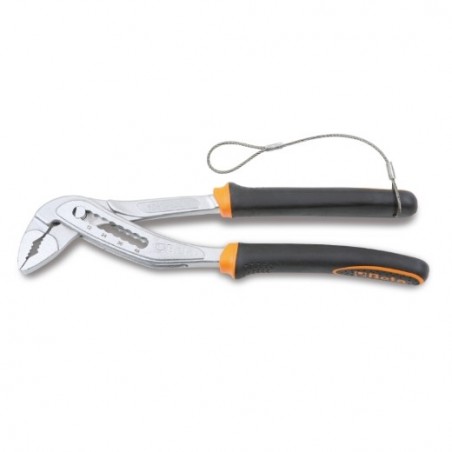 1048BM-HS 250 Alicate multitoma regulable de bisagra cerrada con mangos en bimaterial, anticaída