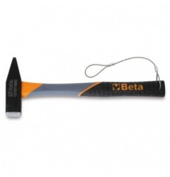 1370T-HS 300 Martillo de mecánico tipo alemán, mango de fibra, anticaída
