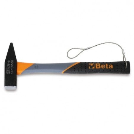 1370T-HS 300 Martillo de mecánico tipo alemán, mango de fibra, anticaída