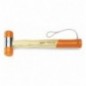 1390HS 45 Mazo de cabeza intercambiable de plástico, mango de madera, anticaída