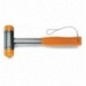 1392HS 60 Mazo antirrebote de cabeza intercambiable de plástico, mango de acero, anticaída