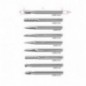 426MD-3/CT3 Mini fresa de metal duro giratoria