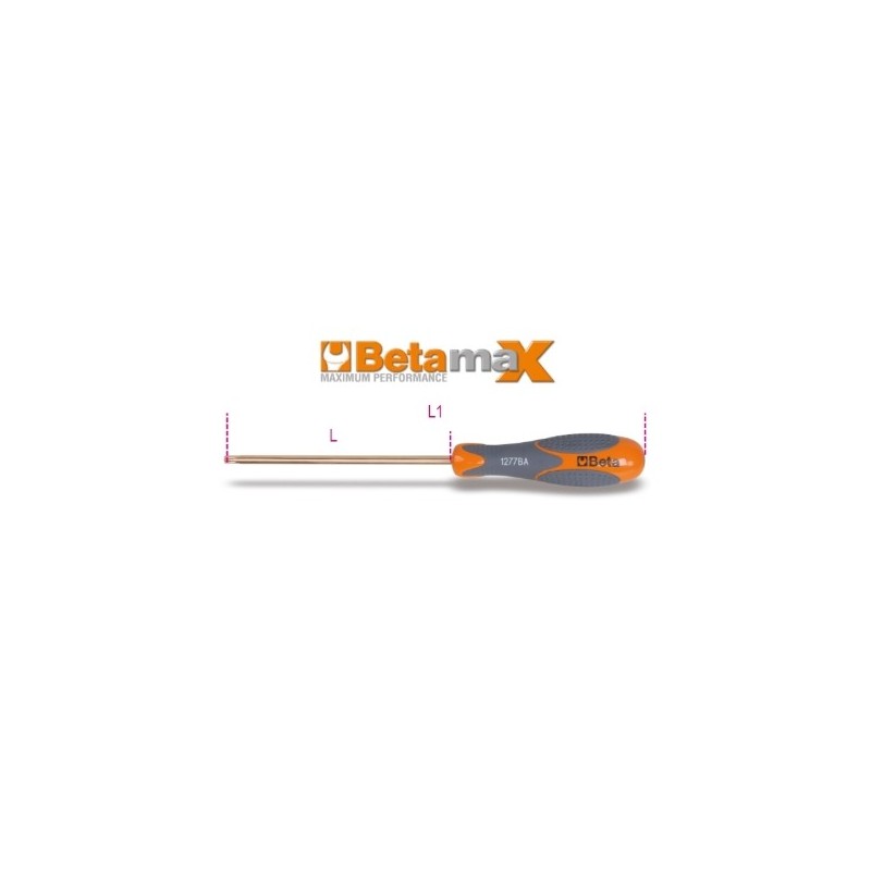 1277BA TX15 Destornillador Torx&reg,, BetaMax, antichispa