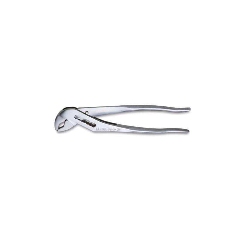 1048INOX 250 Alicate multitoma regulable, de acero inoxidable