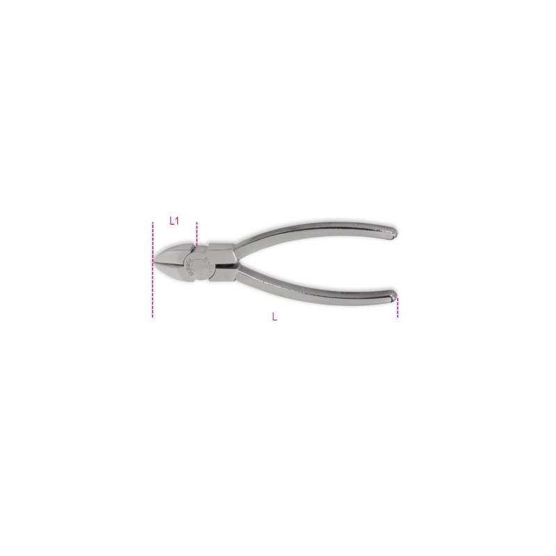 1082INOX 160 Alicate de corte diagonal, de acero inoxidable