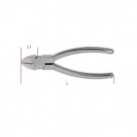 1082INOX 160 Alicate de corte diagonal, de acero inoxidable