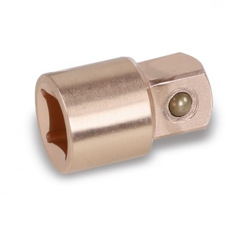 921BA/16 ​​​Adaptador con cuadrado hembra de 1/2, y macho de 3/4,, antichispa