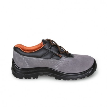 7246BK 46 Zapatos de ante perforado
