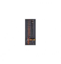 M94 Termoformado de espuma con vasos hexagonales y accesorios de 1/4,