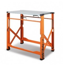 C56P O Banco de trabajo plegable, naranja