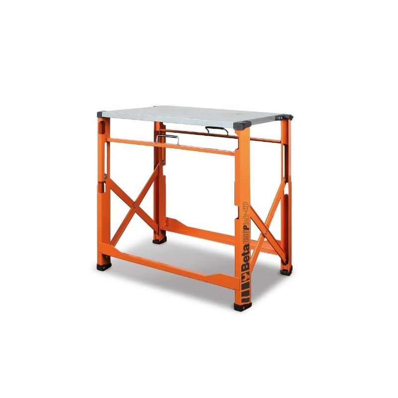 C56P O Banco de trabajo plegable, naranja