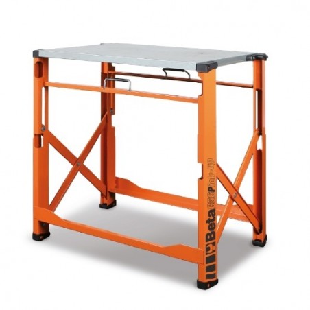 C56P O Banco de trabajo plegable, naranja