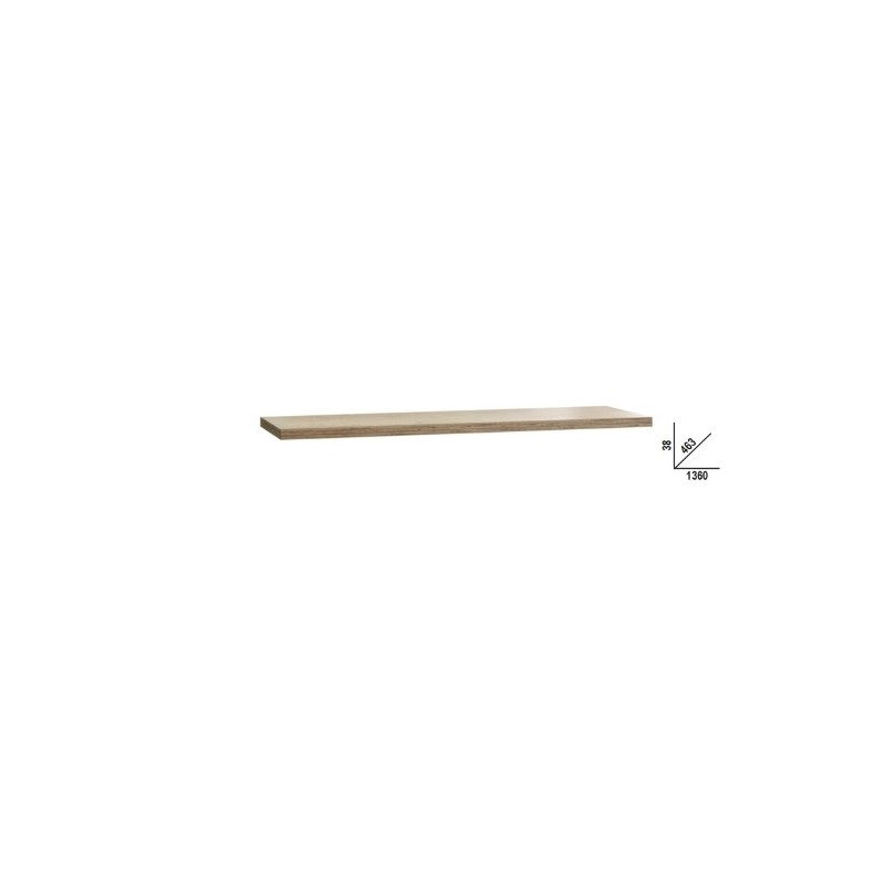 C45PW/2-1,3MT Encimera de madera multicapas para banco de trabajo para mobiliario para taller C45PRO