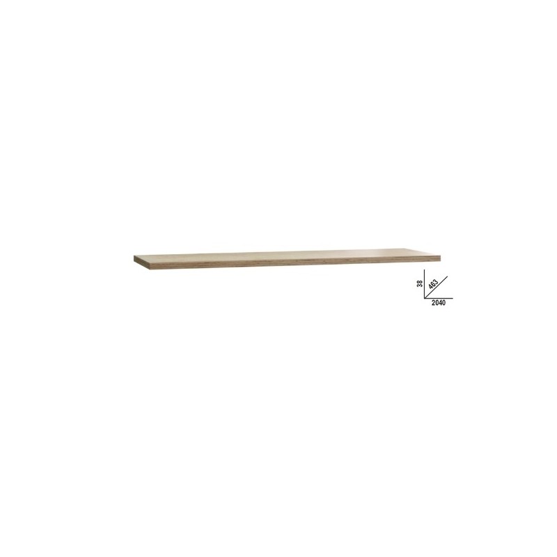 C45PW/3-2,0MT Encimera de madera multicapas para banco de trabajo para mobiliario para taller C45PRO