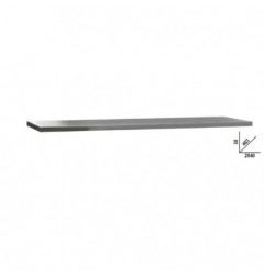 C45PX/3-2,0MT Encimera en MDF forrada con acero inoxidable para banco de trabajo para mobiliario para taller C45PRO