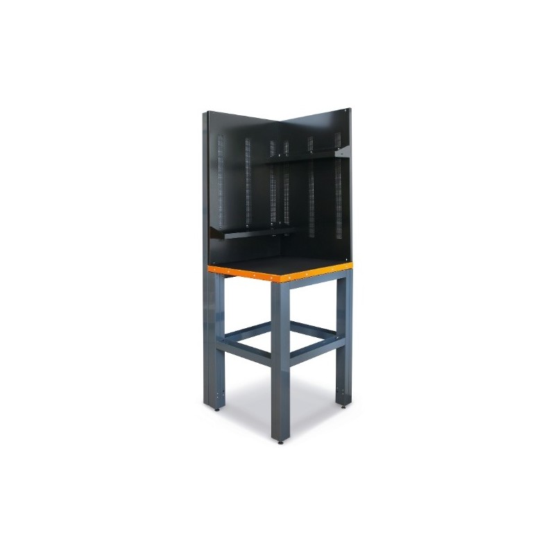 C55AC-O Esquina completa autoportante para mobiliario para taller RSC55, naranja