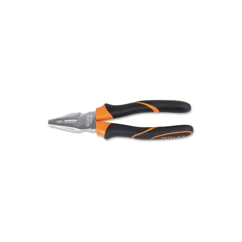 1150BM 160 Alicate universal de gran efecto cromado, con mangos en bimaterial
