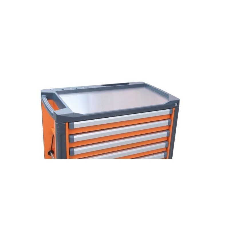 3700/PLA Encimera de trabajo de acero inoxidable para cajonera C37