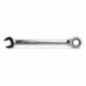 141 17 Llave combinada recta con carraca, cromada