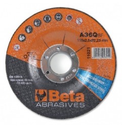 11021 115X3,2 Disco abrasivo de corte para acero y acero inoxidable, con centro deprimido